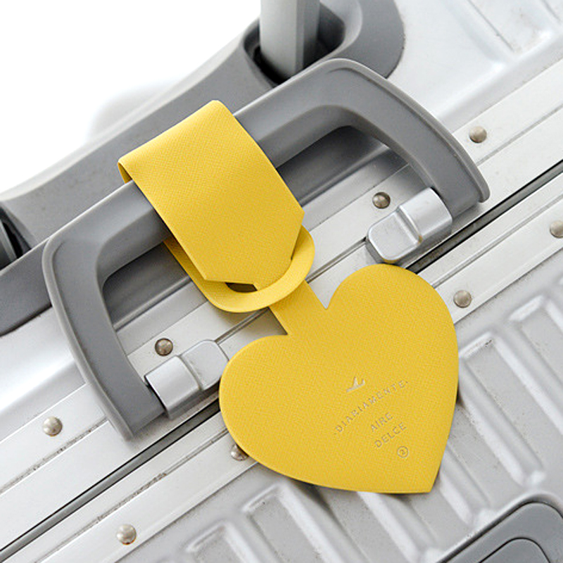 Etiqueta de bagagem de couro d - Travel Accessories Bag For Women avaliação e preço