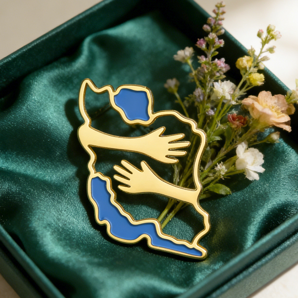 Broche em Formato de Mapa do I - Travel Accessories Jewelry avaliação e preço