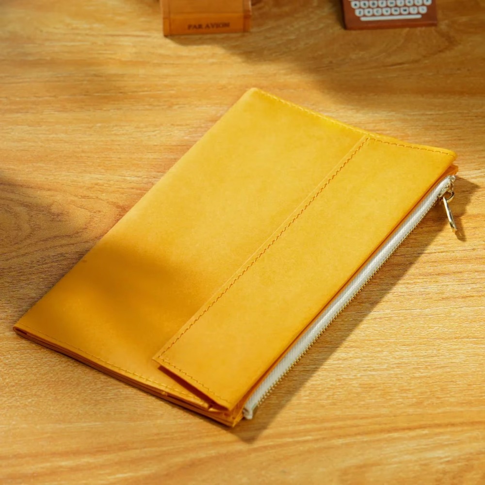 Novo papel kraft com zíper bol - Travel Journal Accessories avaliação e preço